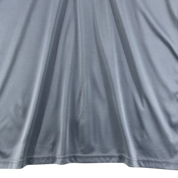 Collars & Co Mens Size 2X Polo Shirt Dress Collar Short Sleeve Polyester Grey - Picture 3 of 16